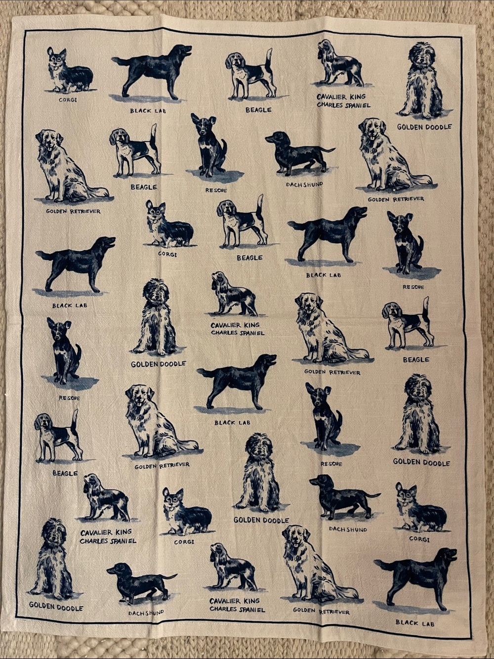 Dog Dish Towel by Molly Hatch for Anthropologie - Picture 2 of 10
